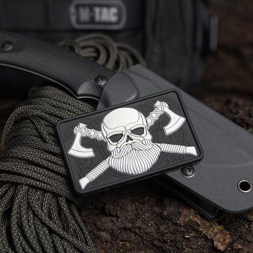 M-Tac - Naszywka - Bearded Skull - 3D PVC  - 51113236