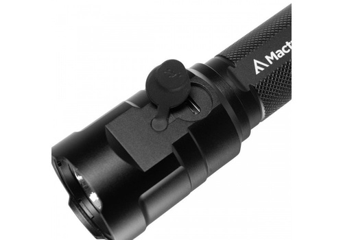 Mactronic - Tracer UV Tactical Flashlight with 18650 3400 mAh Battery - 1000 lumens - White / UV - THH0125