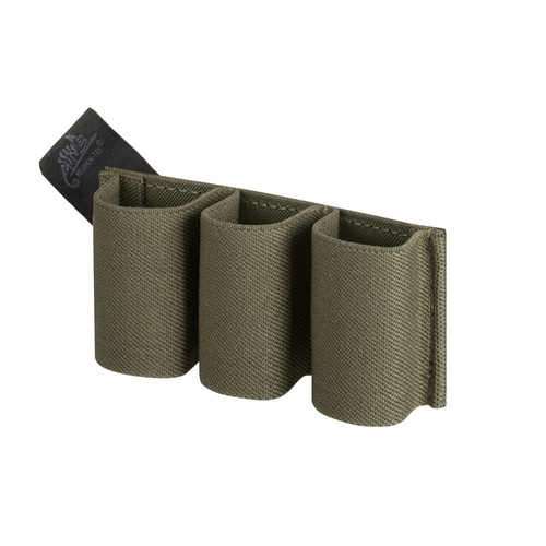 Helikon - Organizer for Three Pistol Magazines Triple Elastic Insert - Olive Green - IN-TEL-PO-02