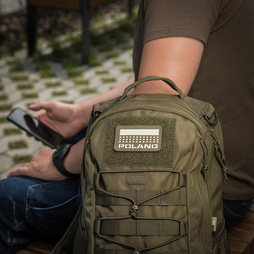 M-Tac - Flaggenaufnäher Polen 50x80 - Laserschnitt - Ranger Green / Fluo - 51007223