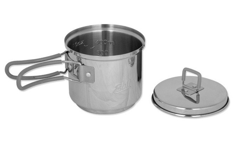 Esbit - Kuchenka turystyczna Solid Fuel Cookset Stainless Steel