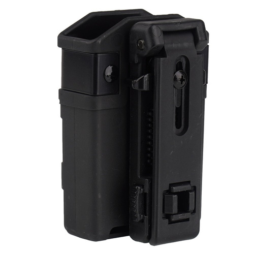 ESP - MOLLE Schwenkbarer Kunststoffhalter für M16, M4 Magazin - UBC-02 Halterung - Schwarz -  MH-14-AR15 BK