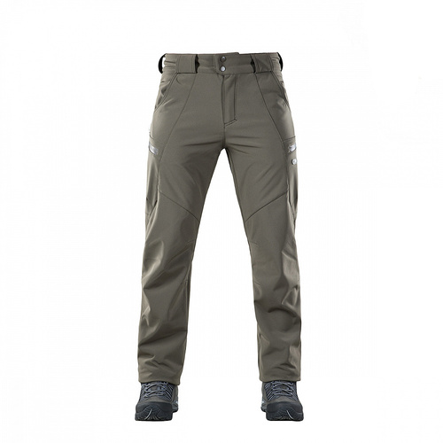 M-Tac - Spodnie Softshell Winter - Oliwkowe - 20306001