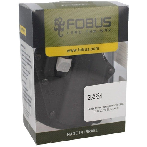 Fobus - Kabura Glock 17, 19, 19X, 22, 23, 31, 32, 34, 35, 45 - Płetwa Standard - Prawa - GL-2 RSH