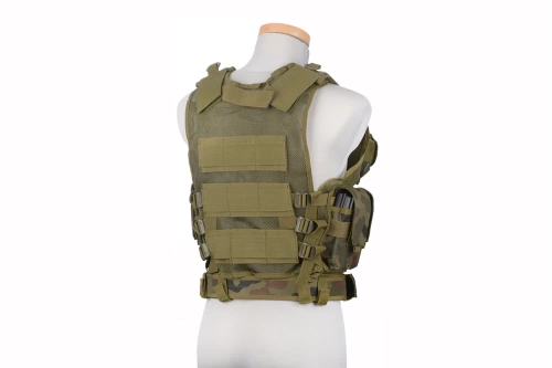 GFC Tactical - Taktische Weste KAM-39 - Polnisch Woodland - GFT-18-011415