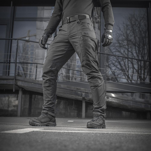 M-Tac - Tactical Pants Conquistador Gen. I Flex - Ripstop - Black - 20059002