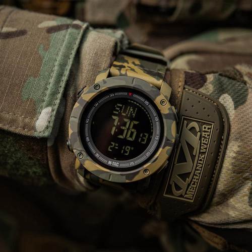 M-Tac - Tactical Watch with Compass 2095 - Camo - 50009030