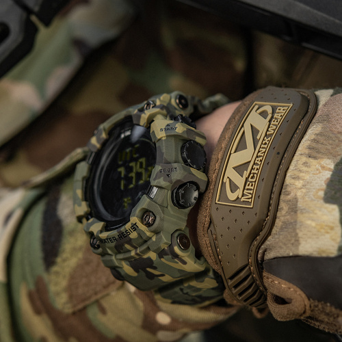 M-Tac - Taktische Uhr 2037 - LED - 5 ATM - Camo - 50007030