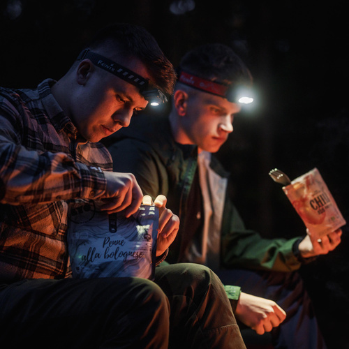 Fenix - Latarka czołowa HL12R V2.0 - 500 lm - USB-C - IP66 - Szara - HL12R.12112