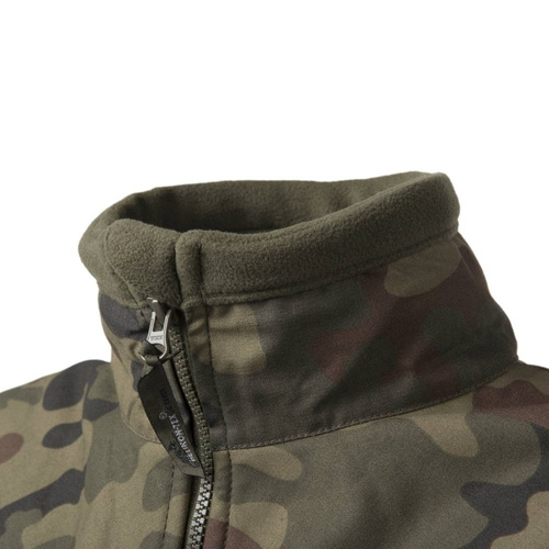 Helikon - Bluza polarowa Infantry - Olive Green/PL Woodland - BL-INF-HF-18