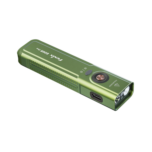 Fenix - Schlüsselanhänger-Taschenlampe E06R Pro - 1600 lm - USB-C - UV/Laser - Olive Green- E06R.14112
