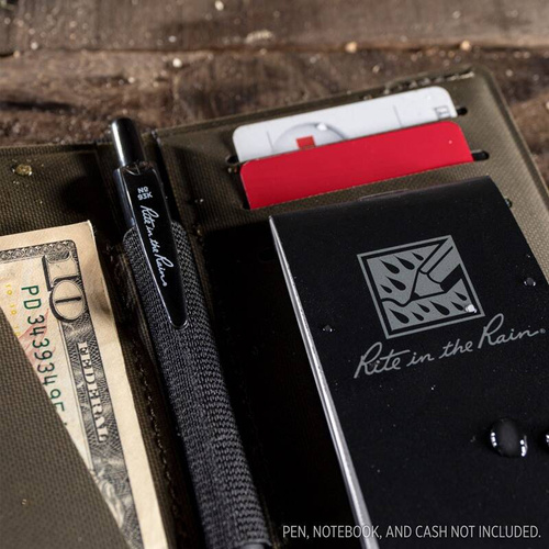 Rite in the Rain - Wasserdichte Brieftasche Monsoon Field Wallet - Olive/Schwarz - P971-M