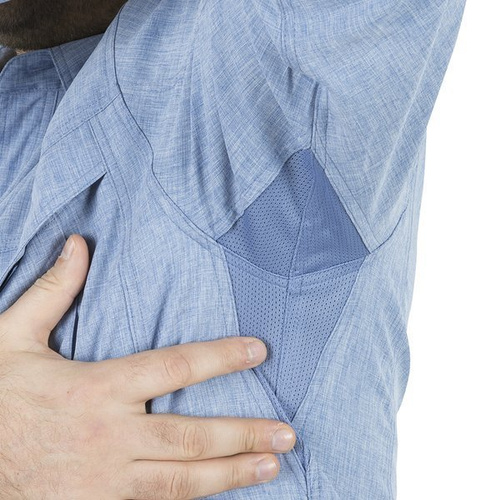 Helikon - Defender Mk2 Herrenhemd - Melange Schwarz / Grau - KO-DGM-PO-0119Z