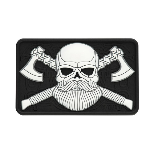 M-Tac - Naszywka - Bearded Skull - 3D PVC  - 51113236