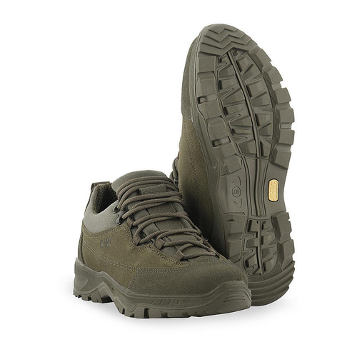 M-Tac - Patrol R Stiefel - Leder - Olive - 30203901