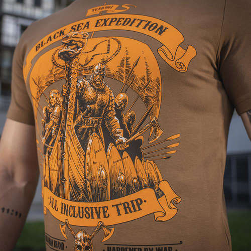 M-Tac -  Koszulka męska Black Sea Expedition - Coyote Brown - 80025017