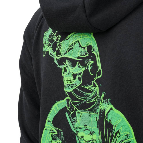 Direct Action - Hoodie Into the Dark - Schwarz - HO-DAID-CTB-BLK
