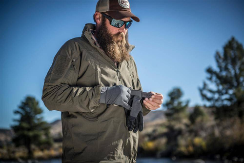 Helikon - Impact Duty Winter Mk2 Tactical Insulated Gloves - Shadow Grey / Black - RK-ID2-NE-3501A