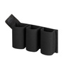 Helikon - Elastyczny insert na trzy magazynki pistoletowe Triple Elastic Insert® - Czarny - IN-TEL-PO-01