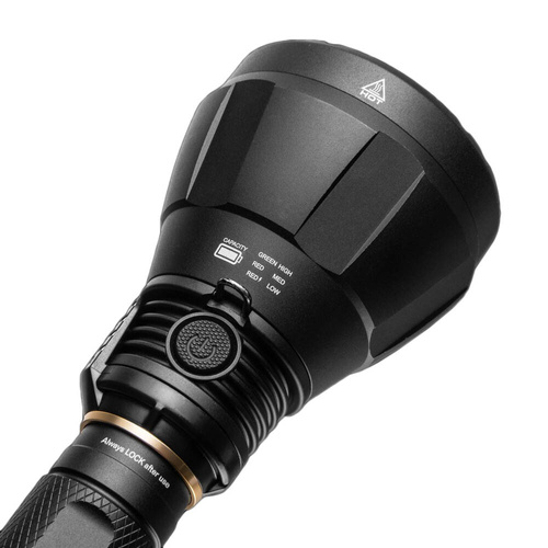 Mactronic - Handheld Searchlight Blitz LR11 - 1100 lm - Black - THS0031