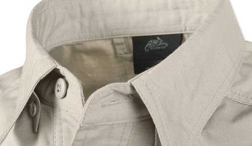 Helikon - Shirt Defender Mk2 - Short Sleeve - PolyCo Ripstop - Khaki - KO-DS2-PR-13