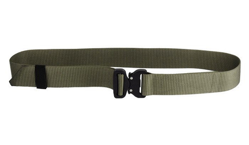 Bayonet - COMBAT HEAVY DUTY tactical belt - AustriAlpin COBRA® ProStyle 18 kN buckle - 45 mm - Ranger Green.