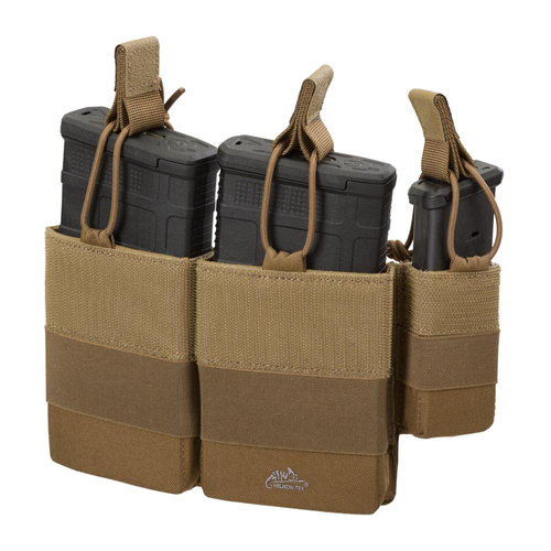 Helikon - Ładownica na dwa magazynki .308 i jeden pistoletowy Competition Twogun Insert® - Coyote - IN-C2G-CD-11
