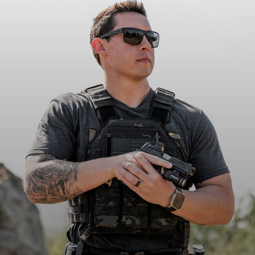 Gatorz - Okulary ochronne Rig - Smoke - Czarne - GZ-14-001
