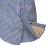 Helikon - Covert Concealed Carry Short Sleeve Shirt - KO-CCS-CB-C4 	Royal Blue Checkered -  