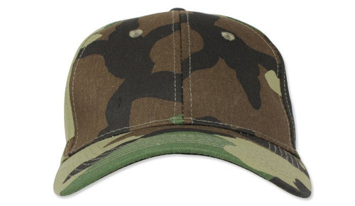 Mil-Tec - Czapka z daszkiem Baseball Cap - Bawełna - Woodland - 12315020