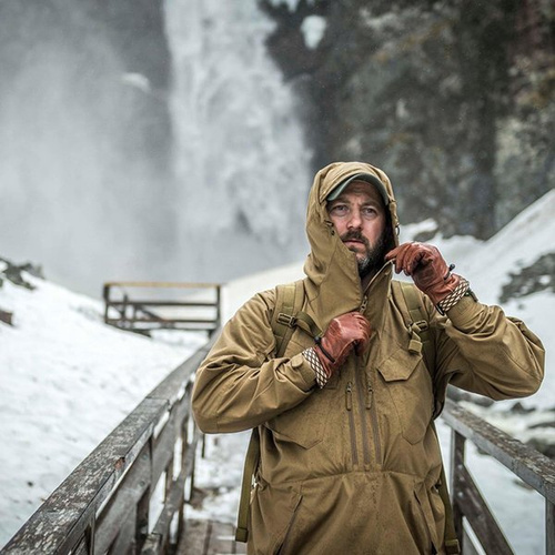 Helikon - Kurtka Anorak Pilgrim® - Czarny - KU-PGM-DC-01