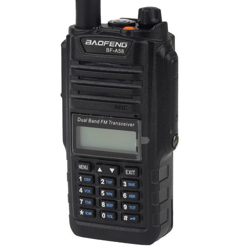 BaoFeng - VHF/UHF BF-A58 Duobander PTT-Funkgerät - 5W - wasserdicht - 1800 mAh