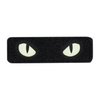 M-Tac - Katzenaugen Aufnäher Typ 2 - Laserschnitt - Schwarz / Fluo - 51350002