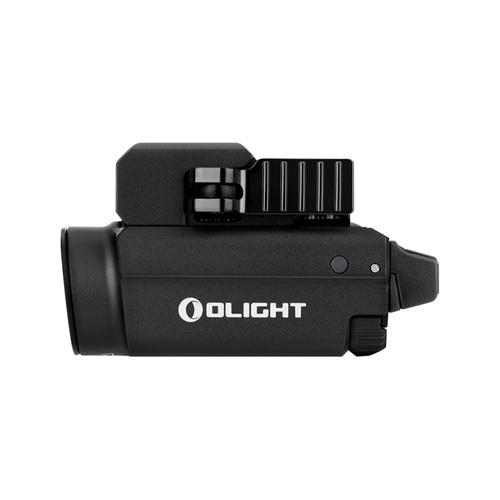 Olight - Latarka taktyczna na broń z celownikiem laserowym BALDR S - 800 lumenów - Czarna