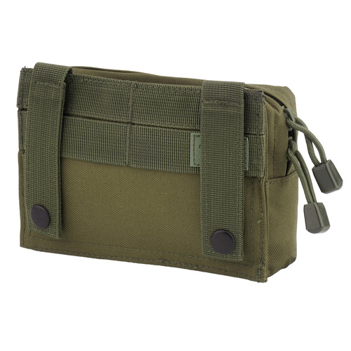 Mil-Tec - Kieszeń uniwersalna Cargo MOLLE - Mała - Zielony OD - 13487001