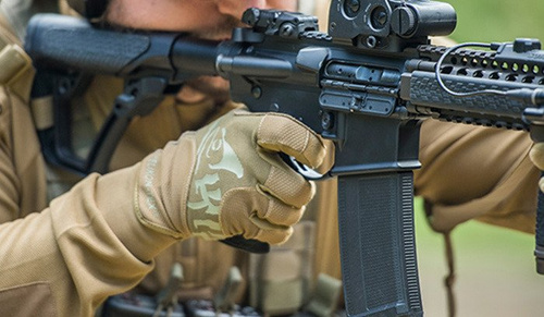 Helikon - Rękawice All Round Fit Tactical Gloves Light Coyote/Adaptive