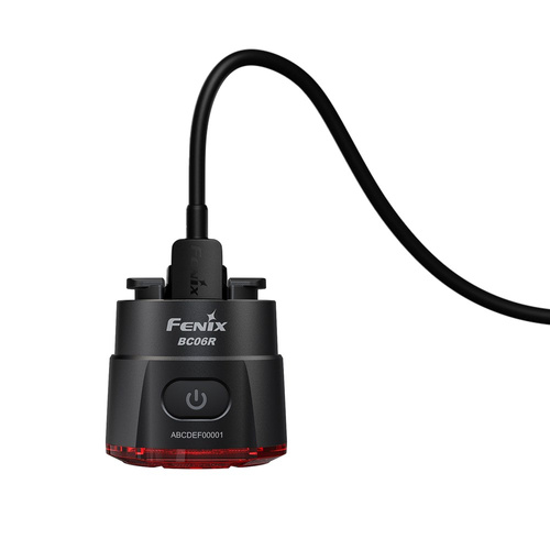 Fenix - LED-Fahrradrücklicht BC06R - 90 lm - Schwarz - BC06R.11111