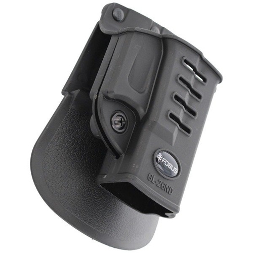 Fobus - Kabura Glock 26, 27, 33 - Płetwa Standard - Prawa - GL-26 ND