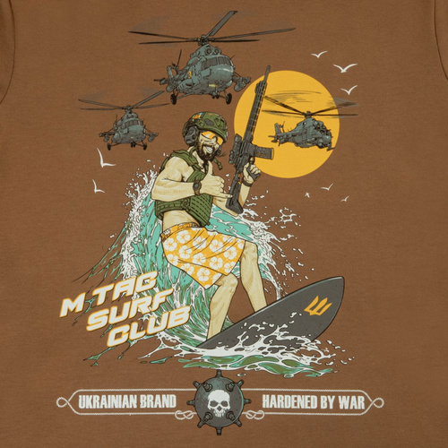 M-Tac - Koszulka Surf Club - Coyote Brown - 80062017