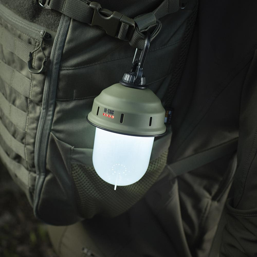 M-Tac - Wiederaufladbare LED-Reiseleuchte - Olive - MTC-KS078