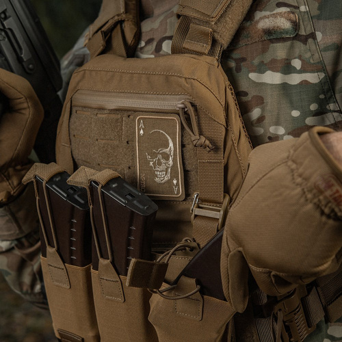 M-Tac - Naszywka morale patch Face of War - Cordura - Coyote - 51389005