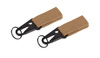 101 Inc. - MOLLE snap hook with keyring - 2 pcs - Coyote
