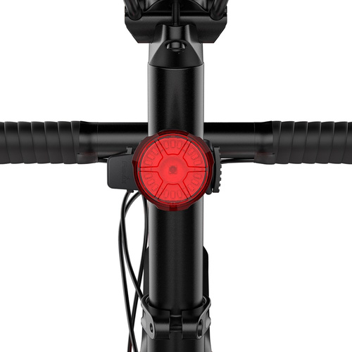 Fenix - Tylna lampa rowerowa LED BC06R - 90 lm - Czarny - BC06R.11111