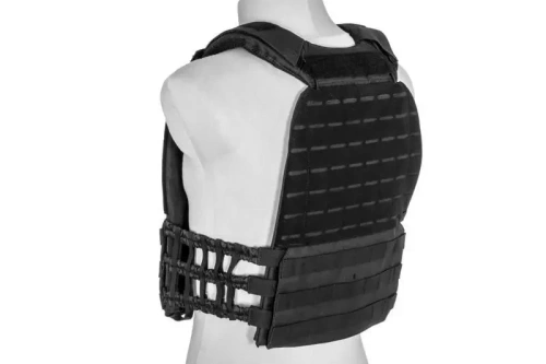 GFC Tactical - Taktische Weste Plattenträger - Laserschnitt - Schwarz - GFT-18-028656