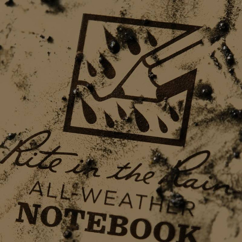 Rite in the Rain - Allwetter-Notizbuch - 3 x 5" - 935T - Tan