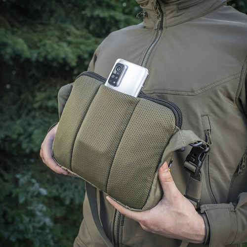 M-Tac - Torba na ramię Admin Bag Elite - Ranger Green/Czarna - 10176023
