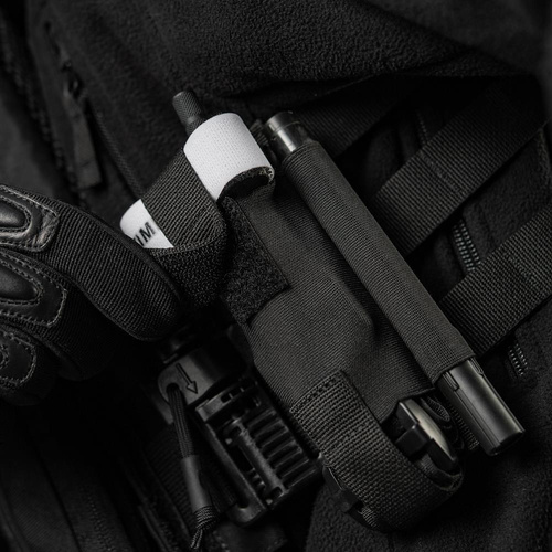 M-Tac - Kieszeń na stazę taktyczną z panelem Molle Gen. III - Czarna - 10137302