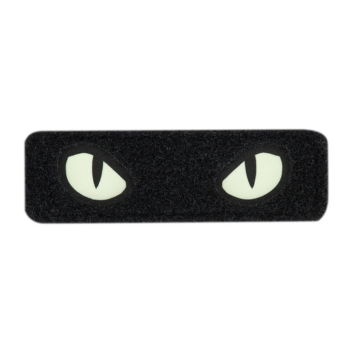 M-Tac - Katzenaugen Aufnäher Typ 2 - Laserschnitt - Schwarz / Fluo - 51350002