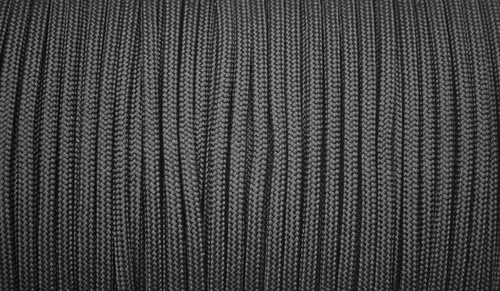 Atwood Rope MFG - Paracord 550-7 - 4 mm - Czarny - 1 metr - RG101S