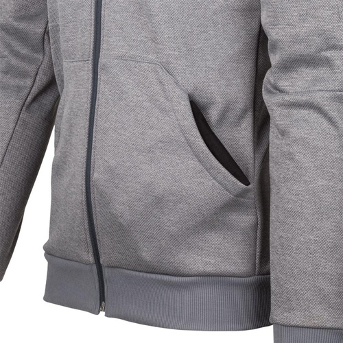 Helikon - Urban Tactical Hoodie - Fullzip - Poliester - Grau melange - BL-UHF-PO-M3